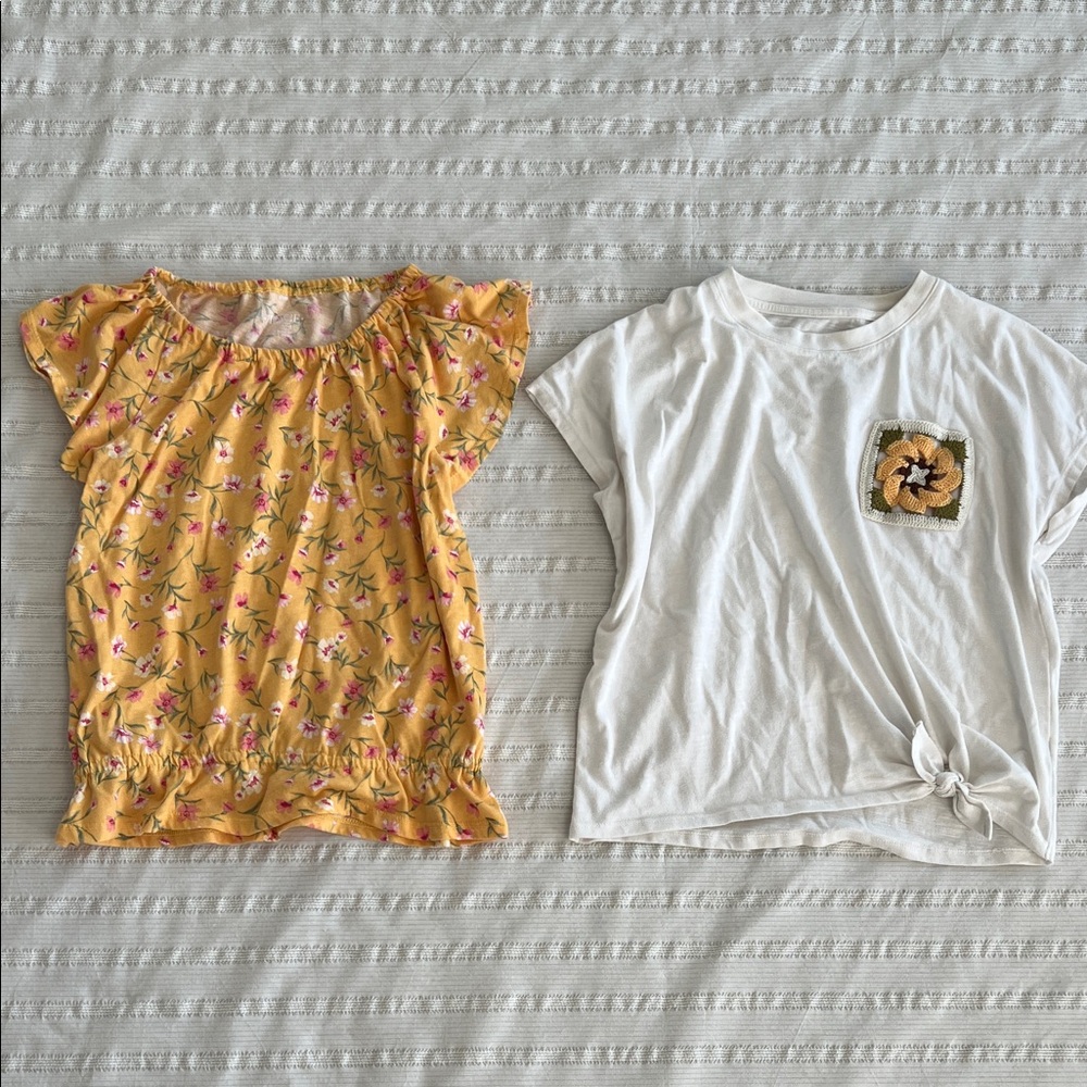 Children’s Place | SO | lot of 2 girls short sleeve tops